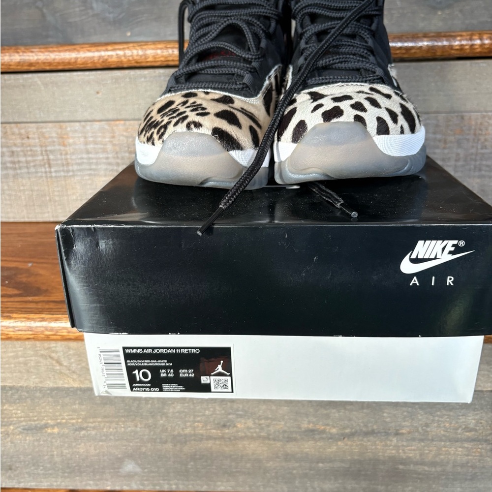 Jordan 11 Retro Animal Instinct size 10 zebra - Picture 4 of 9